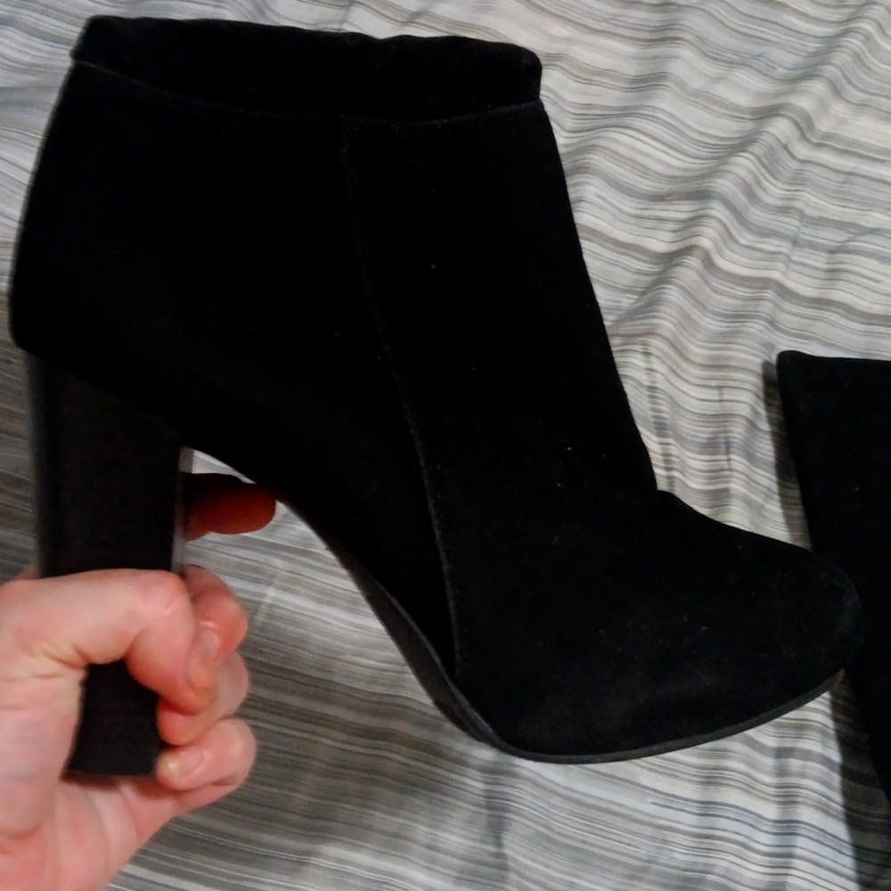Black knee high sexy boots new sz10